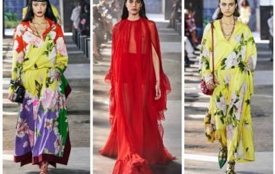 Valentino - Неделя моды в Милане: Valentino представили коллекцию, вдохновленную цветами (ФОТО) - hochu.ua