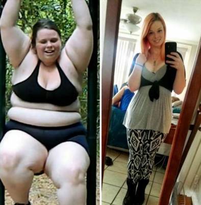 Люди, похудевшие настолько, что их трудно узнать - chert-poberi.ru