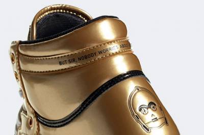 adidas представил кроссовки, посвященные роботу С-3PO из «Звездных войн» - justlady.ru