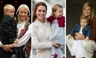 принц Джордж - принцесса Шарлотта - королева Летиция - Самые трогательные фото королевских мам с детьми - marieclaire.ru - Канада - Мадрид