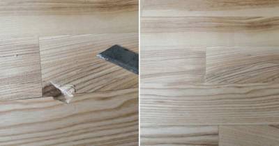 Как убрать вмятины на деревянной поверхности без покупных средств: плотницкая хитрость - lifehelper.one