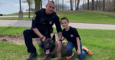 250 американских собак получили бронежилеты благодаря ребенку - mur.tv - штат Огайо