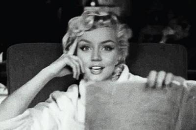 В сети обсуждают Ану де Армас в образе Мэрилин Монро на промокадрах фильма "Блондинка" - spletnik.ru