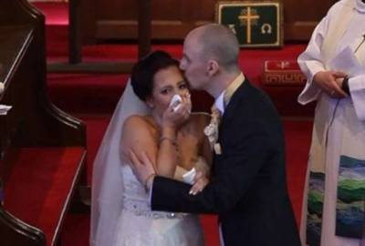 Вместо произнесения клятвы, жених решил шокировать свою невесту - lublusebya.ru