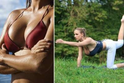 Йога для красоты: 5 упражнений для подтянутого бюста - lublusebya.ru