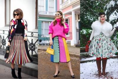 Как носить юбку зимой: 20 стильных и молодежных нарядов - lifehelper.one