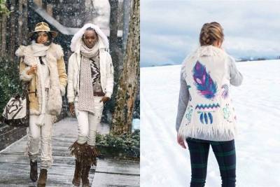 Богемная зима: 10 модных нарядов в стиле бохо - lifehelper.one - Франция