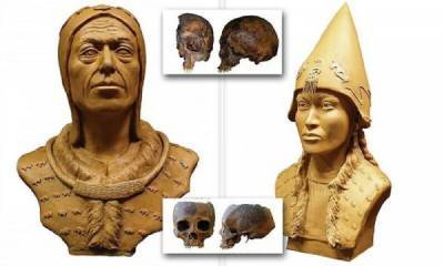 Как выглядели "сибирский Тутанхамон" и его наложница: реконструкция внешнего облика по черепу - porosenka.net