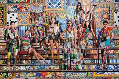 Стефано Габбан - Бронислав Симончик - Лоскутное одеяло: рекламная кампания Dolce & Gabbana весна-лето 2021 - vogue.ua