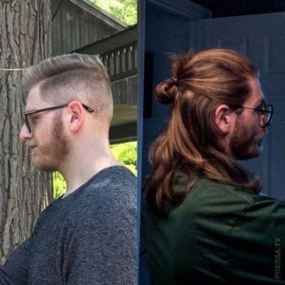 Мужчины, отрастившие длинные волосы - chert-poberi.ru