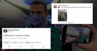 Алексей Навальный - Сел вместо Внуково в СИЗО: реакция соцсетей на возвращение Навального в Россию - porosenka.net - Россия