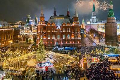 Новогодняя Москва: где погулять в столице на Новый год 2021 - miridei.com - Москва
