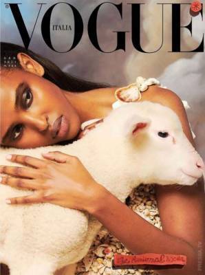 Vogue Italia сделал номер, посвящённый красоте животного мира - chert-poberi.ru