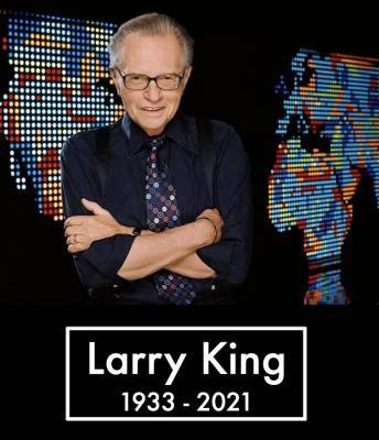 Ларри Кинг - Умер легендарный журналист и ведущий Ларри Кинг - starslife.ru - Сша - Лос-Анджелес