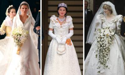 Диана Спенсер - принц Чарльз - Невеста на миллион: 7 самых дорогих свадебных платьев королевских особ - marieclaire.ru