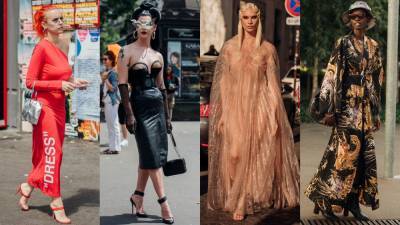 Тьерри Мюглер - Стритстайл: 20 незабываемых стритстайл-фотографий Недели моды Haute Couture - vogue.ru