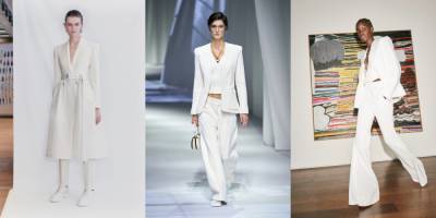 Max Mara - Alberta Ferretti - Total White: белый цвет в коллекциях весна-лето 2021 - vogue.ua - Victoria - county Beckham