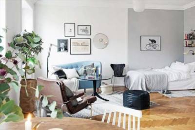 Спальня в небольшой квартире-студии: 10 идей для вдохновения - lublusebya.ru