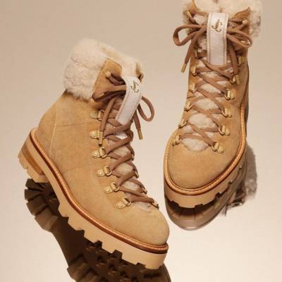 Как и с чем носить зимние ботинки с мехом - all-for-woman.com
