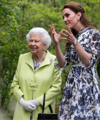 Кейт Миддлтон - принц Уильям - Елизавета Королева - Королева Елизавета II поздравила Кейт Миддлтон с днем рождения трогательными фото - elle.ru - Англия