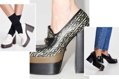 Хочу/Могу: туфли Versace на платформе и 4 аналога с... - glamour.ru