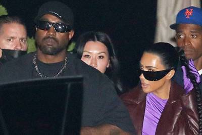 Ким Кардашьян - Канье Уэст - Kim Kardashian - Бывшие супруги Ким Кардашьян и Канье Уэст снова проводят время вместе: новые фото - spletnik.ru