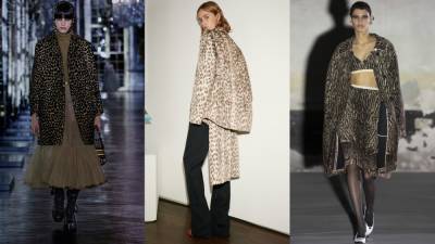 Леопардовое пальто — вечная классика и мастхэв этой осени - vogue.ru - Victoria - county Beckham