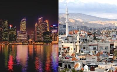 Мира Городов - 10 городов, поездка в которые разорит, и еще 10, в которых можно шиковать на одну зарплату - fokus-vnimaniya.com - Сингапур - Москва - Париж - Лондон - Токио - Нью-Йорк - Республика Сингапур - Дамаск