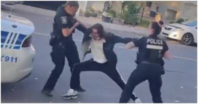 Женщины-полицейские потерпели неудачу, когда пытались задержать подозреваемого - porosenka.net - Канада