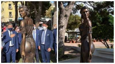 Сексапильная итальянская статуя кружит головы и разбивает сердца - porosenka.net - Италия