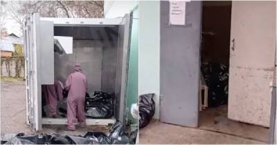 В Иванове десятки мешков с трупами лежали у входа в морг - porosenka.net