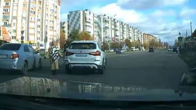 Курский «санитар» и автомобилистка на белом BMW - porosenka.net - Курск