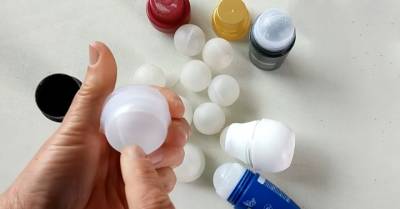 Пользуетесь шариковыми дезодорантами? Собирайте шарики! Для них есть отличное применение - cpykami.ru