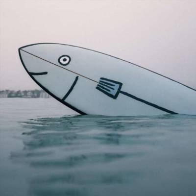 Мультяшные доски для сёрфинга от Жана Жульена - chert-poberi.ru