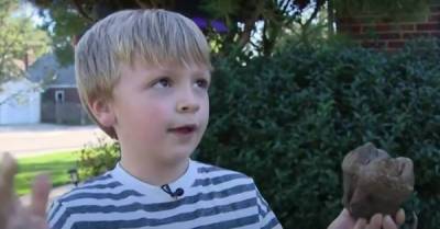 6-летний мальчик нашел гигантский зуб мастодонта: находке около 12 000 лет - porosenka.net - штат Мичиган