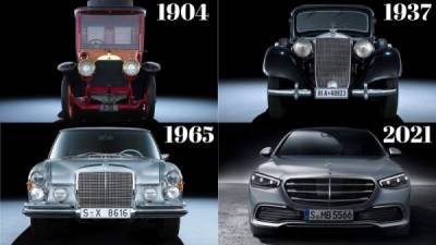 Эволюция представительских автомобилей Mercedes S-class с 1904 по 2021 год - porosenka.net