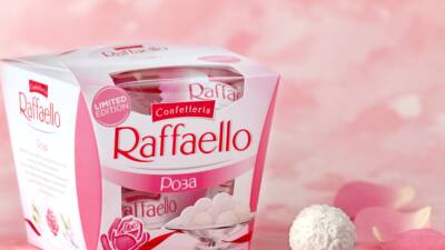 Бренд Raffaello выпустил лимитированную серию конфет Raffaello Роза - prelest.com