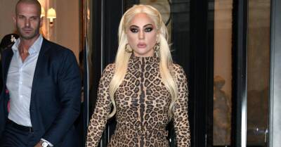 Маурицио Гуччи - Патриция Реджани - Леди Гага прогулялась по улицам Милана в дерзком леопарде с головы до ног - wmj.ru