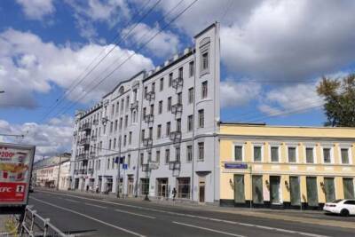 6 жилых домов на отечественных просторах, которые создают иллюзию одной стены - chert-poberi.ru - Россия - Санкт-Петербург