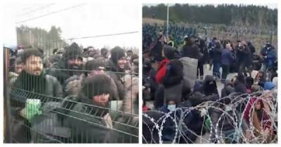 Польские пограничники открыли огонь по мигрантам - porosenka.net