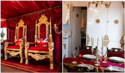 В Британии можно пожить в королевском фургоне: тронный зал и «золотые» санузлы прилагаются - chert-poberi.ru - Англия