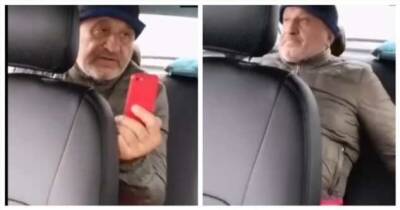 «Эта обезьянка должна была выскочить»: пьяный пассажир такси возомнил себя барином (2 фото + 1 видео) - chert-poberi.ru - Красноярск