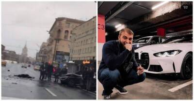 Саид Губденский - Блогер за рулем BMW устроил с страшную аварию на Кутузовском проспекте в Москве - porosenka.net - Москва