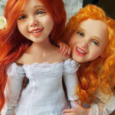 Чудесные авторские куклы: от милых простушек до изысканных леди - milayaya.ru