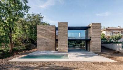 Загородный бетонный дом в Испании - chert-poberi.ru - Испания