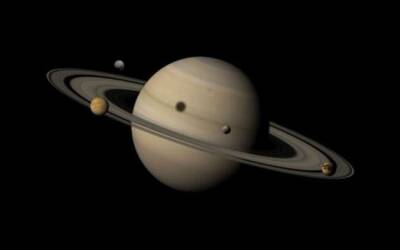 Шестая планета солнечной системы Сатурн и ее 62 спутника - chert-poberi.ru