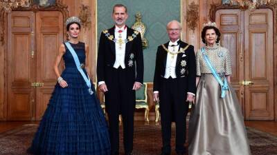 Летиция Королева - король Филипп VI (Vi) - принцесса София - Карл XVI (Xvi) - Густав - королева Сильвия - принц Даниэль - Викторий - Королева Летиция и король Филипп VI: визит в Швецию - tatler.ru - Испания - Швеция - Стокгольм