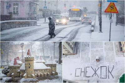 Беларусь замело: посмотрите, как выглядит первый снежный день - porosenka.net - Минск - Белоруссия