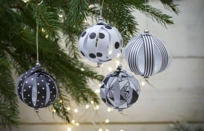 Как сделать новогодние шары из бумаги своими руками? Пошаговая инструкция + фото - nashsovetik.ru