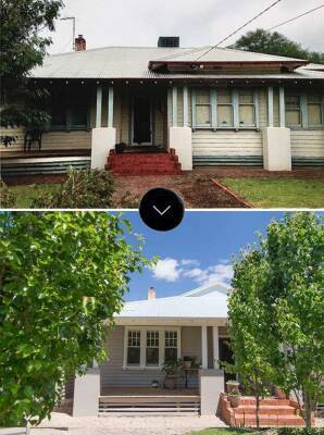 До и после: Устаревший ремонт дома оживает и преображается прямо на глазах с помощью простых приёмов - lublusebya.ru - Австралия